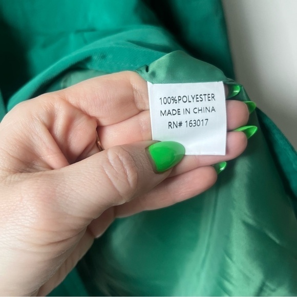 Princess Polly Spring Issue Green Blazer 4 - Picture 6 of 9